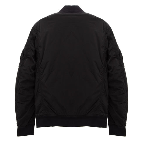 C.P. Company Nycra-R Bomber Jacket Black 999 15CMOW249A Degli Uberti